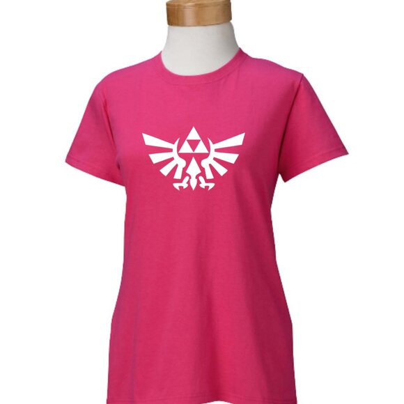 The Legend of Zelda Triforce T-Shirt Ladies NEW *Pick your color & size* - Picture 3 of 5
